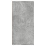 vidaXL Buffets 3 Pièces gris béton bois d'ingénierie