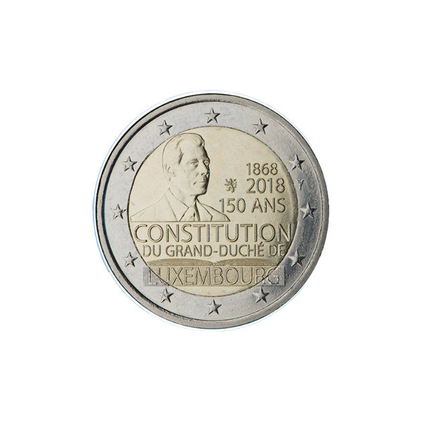 Luxembourg 2018 - 2 euro commémorative constitution