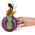 Disney, Raya et le Dernier Dragon, Mini figurines Raya et Tuk Tuk, poupée pour enfants, des 3 ans