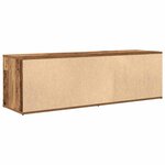 vidaXL Meuble TV vieux bois 120x34x37 cm bois d'ingénierie