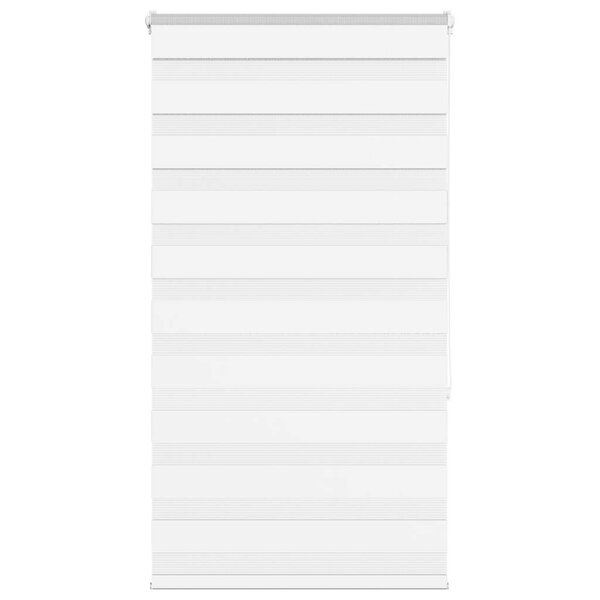 vidaXL Store zèbre blanc 80x150 cm largeur du tissu 75 9 cm polyester