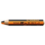 Crayon multi-talents woody 3 in 1 duo - orange-noir stabilo