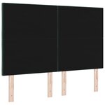 vidaXL Tête de lit design blocs de diamant vert foncé 140 cm en velours