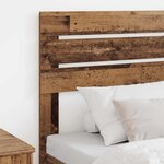 vidaXL Tête de lit Bois Ancien 100 cm Bois d'ingénierie