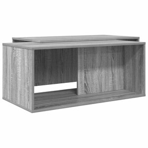 vidaXL Ensemble de tables basses 2 Pièces Gris Sonoma Bois d'ingénierie