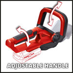 Einhell taille-haie sans fil ge-ch 18/50 li-solo 18 v