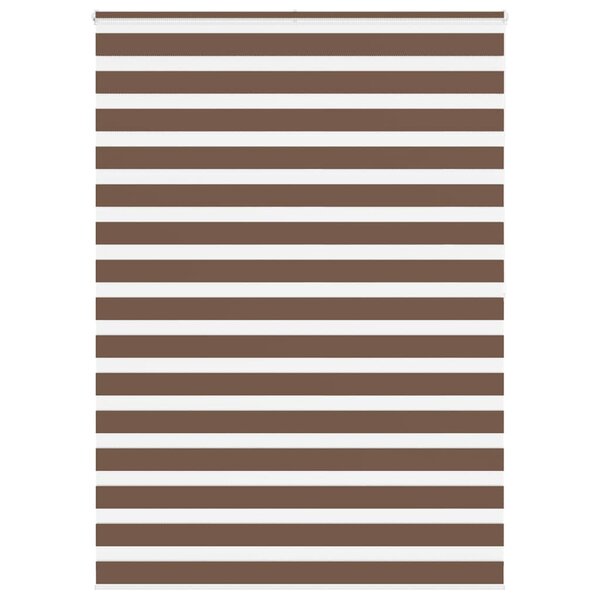 vidaXL Store zèbre marron 155x200cm largeur du tissu 150 9cm polyester