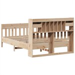 vidaXL Cadre de lit sans matelas 150x200 cm bois de pin massif