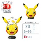 Puzzle 3D 72 pieces - Pikachu