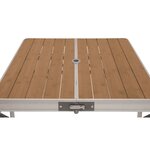 Outwell Table de camping pliable Dawson Bambou