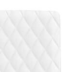 vidaXL Chaises à manger lot de 6 blanc similicuir