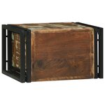 vidaXL Porte-bouteilles 46x35x27 5 cm Bois récupéré