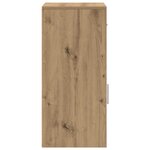 vidaXL Cabinet de rangement en chêne Chêne fait main Bois d'ingénierie