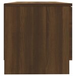 vidaXL Meuble TV 2 Pièces Chêne marron 80x35x36 5 cm Bois d'ingénierie