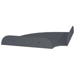 vidaXL Étagère flottante avec étagère 2 Pièces Anthracite 15 x 15 x 2 cm