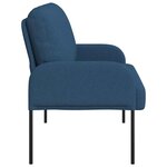 vidaXL Canapés avec coussin Bleu 115 x 56 x 80 cm Contreplaqué