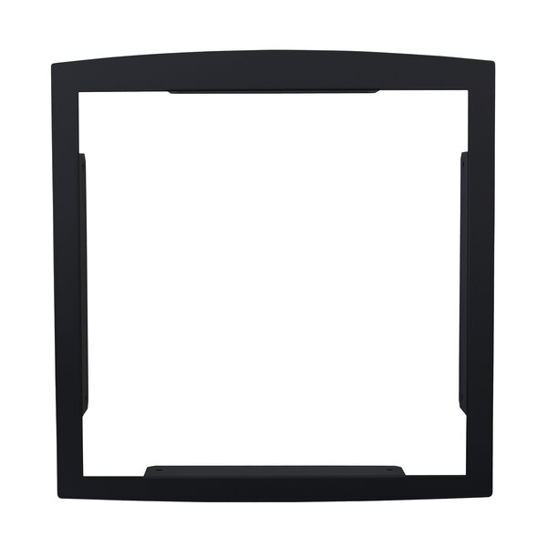 Cadre d'encastrement noir mat 9005m