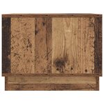 vidaXL Table basse Bois ancien 90 x 50 x 37 cm Bois d'ingénierie