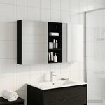 vidaXL Ensemble de Meubles de Salle de Bain 3 Pièces 130 x 14 5 x 70 cm