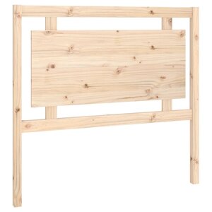 vidaXL Tête de lit 105 5x4x100 cm Bois massif de pin