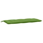 vidaXL Coussins de banc de jardin lot de 2 vert mélangé tissu