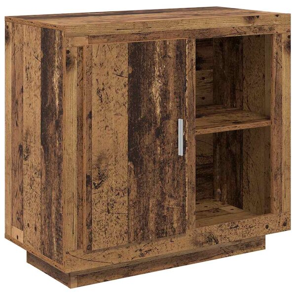 vidaXL Buffet Bois ancien 80 x 40 x 75 cm Bois d'ingénierie