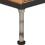 vidaXL Coffre à tiroirs 45x35x106 cm Bois de manguier massif