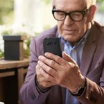 Téléphone portable senior maxcom mm471 - noir