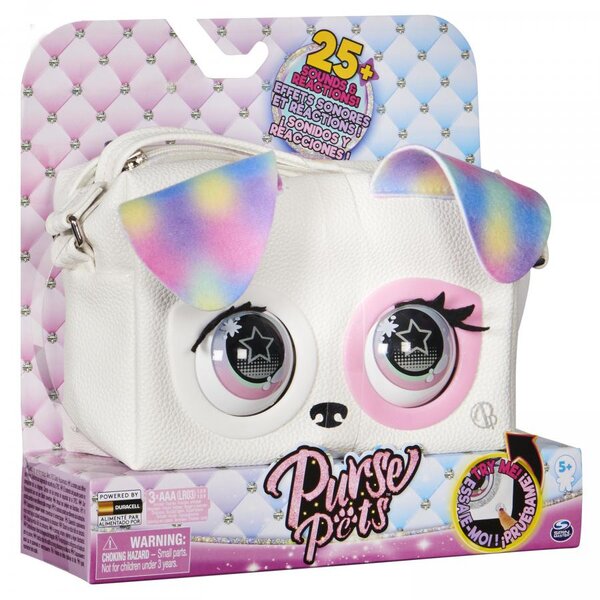 Purse pets - chiot arc-en-ciel
