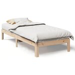 vidaXL Cadre de lit sans matelas 90x200 cm bois de pin massif
