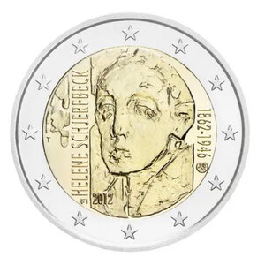 2 euros commémorative Finlande 2012 - Helene Schjerfbeck.