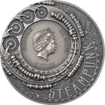 Pièce de monnaie en Argent 20 Dollars g 93.3 (3 oz) Millésime 2021 Steampunk JET PACK