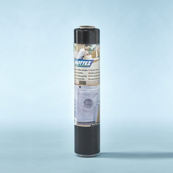 Film étirable noir 300 m x 45 cm