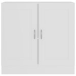 vidaXL Bibliothèque Blanc 82 5x30 5x80 cm Bois d'ingénierie