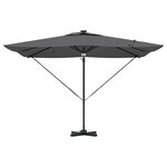 vidaXL Parasol Cantilever Roma Anthracite Large