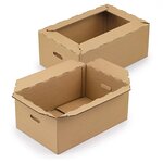 Caisse carton pour livraison des produits de consommation raja 60x40x25 (lot de 15)