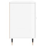vidaXL Buffet blanc brillant 100x36x60 cm bois d'ingénierie