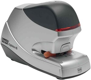 Rexel Agrafeuse électrique Optima 45  argent RAPID