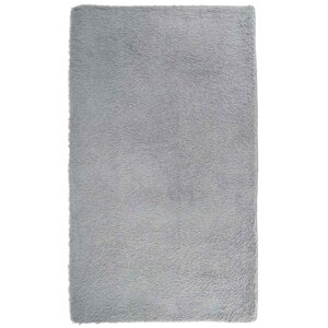 vidaXL Tapis Shaggy à poils longs NAVARRA gris clair 60x100 cm