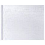 vidaXL Films pour fenêtre 2 Pièces dépoli motif d'étoiles PVC