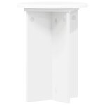 vidaXL Support de Plante 2 pièces Blanc Ø29 5 x 40 cm