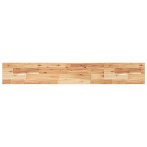 vidaXL Dessus de table rectangulaire 120x20x2 cm bois massif d'acacia