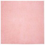 vidaXL Tapis en Fourrure Synthétique de Lapin Olite Rose 120 x 120 cm