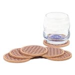 Set de 6 sous-verres en liège - fleur de vie