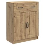 vidaXL Buffet Chêne artisanal 66 x 34 5 x 87 cm Bois d'ingénierie