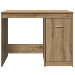 vidaXL Bureau chêne artisanal 100x50x76 cm bois d'ingénierie