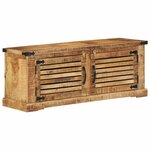 vidaXL Cabinet à chaussures avec stockage Marron 110 x 38 x 45 cm