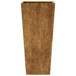 vidaXL Jardinière 35x35x75 cm acier corten