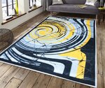 Tapis d'intérieur TOURBILLON 80 x 150 cm - Jaune