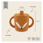 Tasse d apprentissage en silicone - Mr Fox - trixie